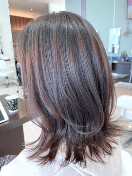 アメイジングヘアー 美沢店(AMAZING HAIR) 【AMAZING HAIR美沢店/溝手】 上品フォルム|くびれミディ