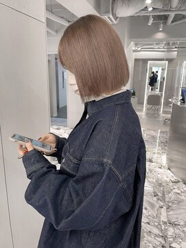 ジェム(GEM) ボブミルクティーベージュ◎