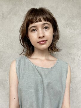 メゾンドイギー(MAISON de IGGY) 色っぽフェロボブ#前髪#くびれ#イメチェン#ラベンダーカラー