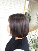 ミセスのさら艶ボブ