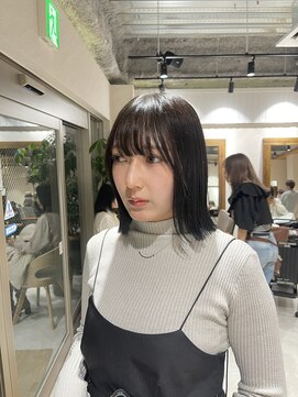 アドア 横浜(ADORE) 【ADORE横浜】切りっぱなし×外ハネ