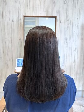 エヌアンドエー 杉戸高野台店(N&A) サラ艶ロング髪質改善カラー/縮毛矯正うる艶ストレート#10