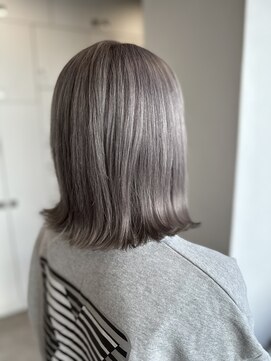 シアン 橋本店(Shian) クールシルバー×ボブ