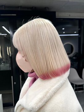 ソル 栄矢場町(SOL) ピンク裾カラー