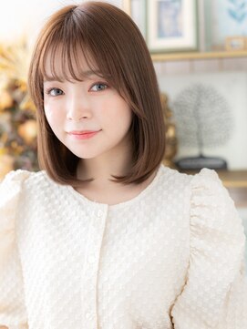 カバーヘア ブリス 大宮西口(COVER HAIR bliss) ツヤ髪シルキーベージュ小顔内巻きワンカールc4大宮20代30代40代