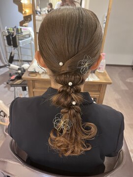 着付けヘアセット専門店 ウィズ(With) タイト玉ねぎヘア
