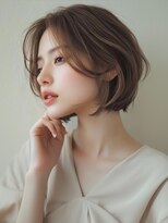 アルトリスト(Altruist Aging×HAIR&SPA)&nbsp;★ダークアッシュ大人ガーリーボブ着物似合わせカット/髪質改善