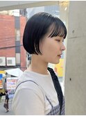 ショート/ボブ/ハンサムショート/ミニボブ/ぱっつん前髪