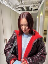 ムーム(Momb)&nbsp;ワンカラーで作るボルドーカラー