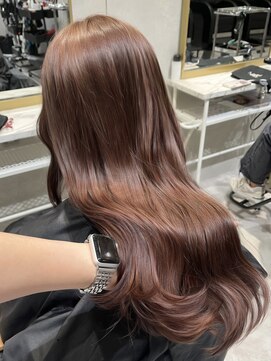 ゼスト ジグ(ZEST ZIGU) ピンクベージュ　水光カラー　mao 吉祥寺