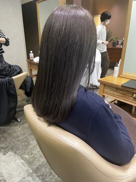 インビテーション 名古屋(invitation) 暗めなアッシュグレー