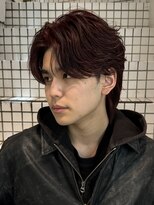 キングオブヘア バイ ノイズ 梅田茶屋町店(KING of hair by NOISM)&nbsp;フェザーパーマセンターパート大阪ニュアンスパーマ