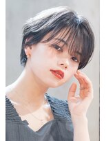 エイミー(Aimee)&nbsp;Aimee 町田　ブルーブラック×ショートボブ