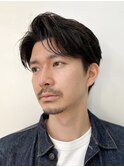 大人男子/フェザーパーマ/毛流れパーマ/横浜