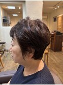 大人ふんわりショート