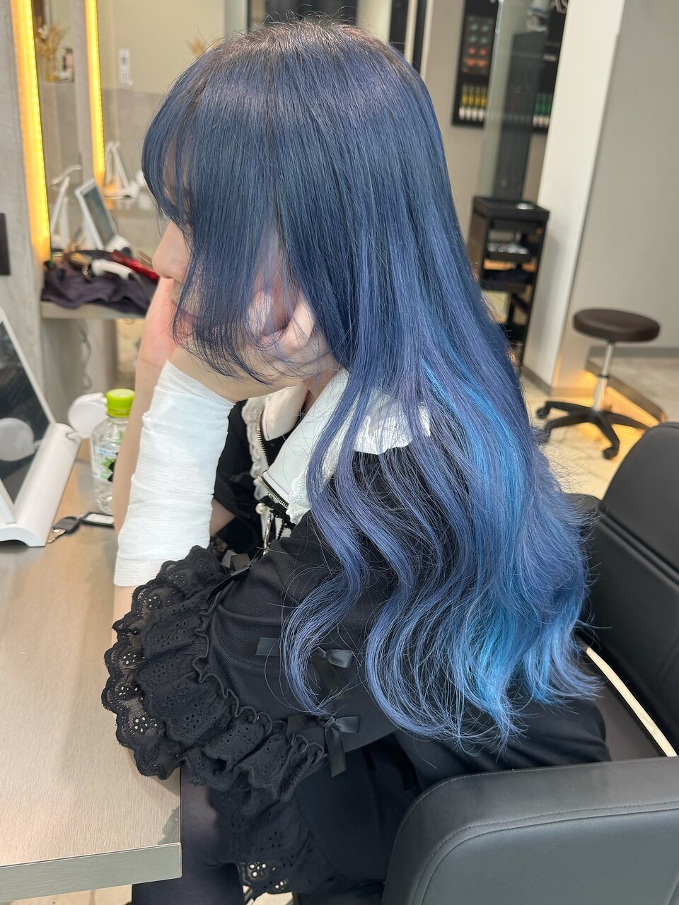 お値引き　  ブルーフルーテッド ペア クイスクイス デビルズトリック ビビッドカラー｜ヘアカラー