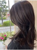 透明感レイヤーカット