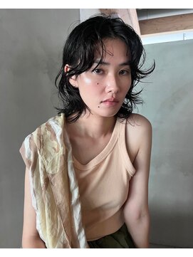 ナヌーク シブヤ(nanuk shibuya) 抜け感パーマ/ニュアンスパーマ/ゆるふわボブ