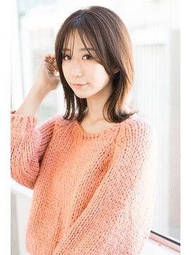 フレームプラス 天王寺あべの店(FRAME+) 【FRAME  天王寺あべの】外ハネ/シースルーバンク