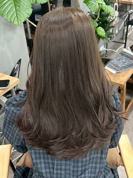 ノート(note) 韓国風レイヤーカット髪質改善ダブルカラーハッシュカット