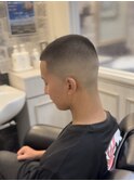 buzz cut 坊主フェード