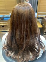 ヘアリゾート粋 トゥジュ 池袋東口店(tujuh)&nbsp;艶髪ウェーブ/ミルクティーベージュ/レイヤーカット