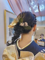 エクシーオザワ(EXY OZAWA)&nbsp;成人式アップスタイル