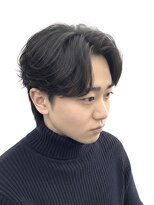 ヘッドストック 大和八木店(HEAD STOCK) フェザーパーマ ニュアンスパーマ センターパート