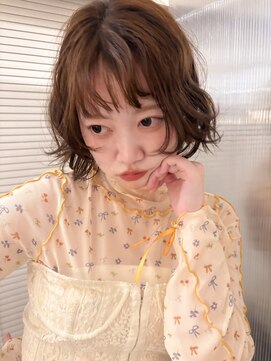 束 お顔まわりパーマ