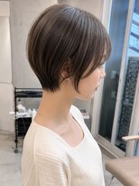 ミィ 浦和(mee)&nbsp;透明感カラー ボブ 前髪 ショート カラー ブリーチ&ダブルカラー