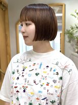 クル(k u r u)&nbsp;ミニボブ　切りっぱなしボブ