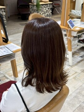 アース オーセンティック 三鷹店(EARTH Authentic) ミディアムレイヤースタイル