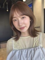ガーデントウキョウ(GARDEN Tokyo)&nbsp;くびれヘア ミディアム レイヤーカット 前髪