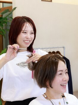ノットベース 池袋(KNOT BASE)の写真/マンツーマンだからこそできる丁寧な施術は満足度も◎カウンセリング重視で理想のスタイルを実現します＊