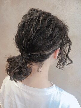 マッシュ 天王寺あべの(MASHU) ポニーテールアレンジ