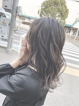 ブレイズ ザ サロン(BLAZE THE SALON) 暗めカラーも透明感で春っぽく!!濃厚グレージュ【BLAZE 大庭】