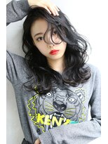 ブラン 栄(Blanc)&nbsp;【Blanc/栄】暗髪 ネイビーカラー 黒髪 グレージュ /mil