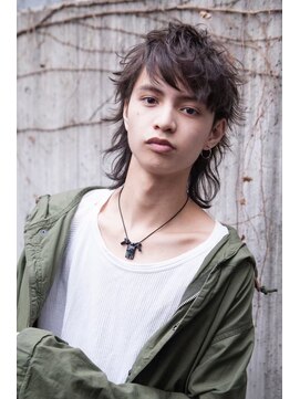 ケアリー 武蔵小杉(Carelly) メンズアップバング×束感ウルフ