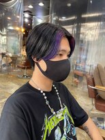 ナンバー エミライ 溝の口(N° emirai)&nbsp;爽やかツーブロック刈り上げ束感アップバング