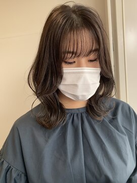 ケーオーエスビューティー(K O S beauty) くびれヘア×くすみベージュ