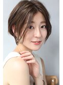 [Garland/銀座]☆エアリーな透け感ショート☆ 