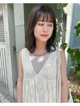 ロチカバイドールヘアー 心斎橋(Rotika by Doll hair) 透明感Olive color