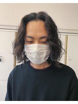 マージュ ギンザ(marju GINZA)&nbsp;メンズミディアムパーマ　スパイラルパーマ