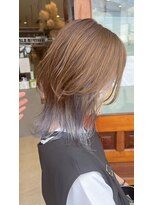 クルニエ(crenier)&nbsp;●crenierで作るインナーカラーのウルフ●