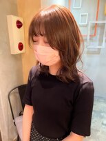 ハッチ(HACCH) 前髪あり大人ウルフミディ20代30代40代 HACCH