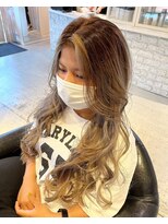 ヘアー アトリエ エゴン(hair atelier EGON)&nbsp;派手髪スタイル