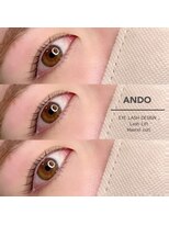 アンド(ANDO) Eye Lash Perm Maetel Curl 【本町】