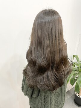 ルヴェルヘアー(Revel hair) 韓国ウェーブ×カーキグレージュ