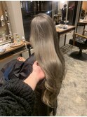 ハイトーングレージュカラー