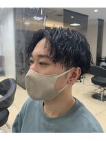 アッシュ 稲田堤店(Ash)&nbsp;センター分け×ツイストスパイラル